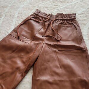 Faux Leather Pants